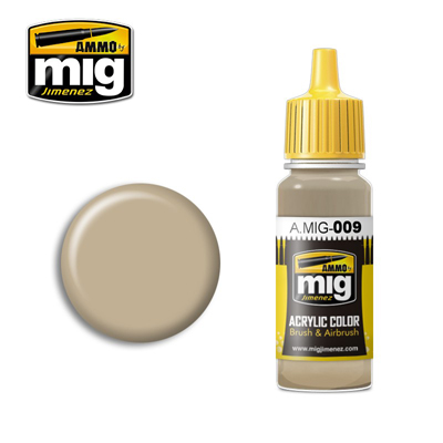 MIG Ammo Acrylic Paint 17ml Sandgrau