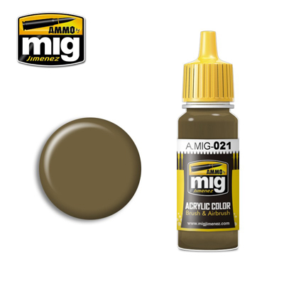 MIG Ammo Acrylic Paint 17ml Russian Tan