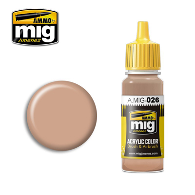 MIG Ammo Acrylic Paint 17ml German Sand Brown