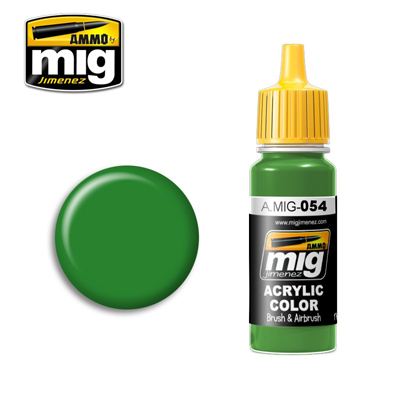 MIG Ammo Acrylic Paint 17ml Signal Green