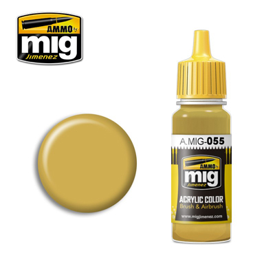 MIG Ammo Acrylic Paint 17ml Oil Ochre