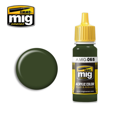 MIG Ammo Acrylic Paint 17ml Forest Green