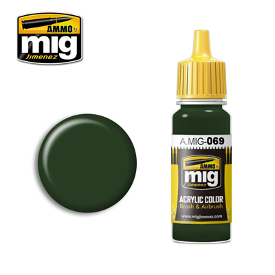 MIG Ammo Acrylic Paint 17ml Blue Green