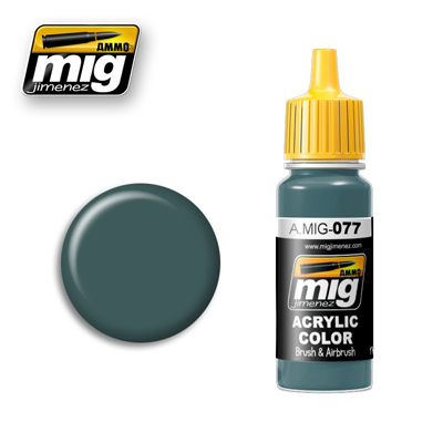 MIG Ammo Acrylic Paint 17ml Dull Green