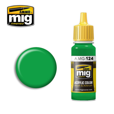 MIG Ammo Acrylic Paint 17ml Lime Green