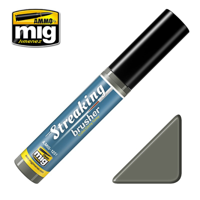 MIG Ammo Streaking Brusher Cold Dirty Grey