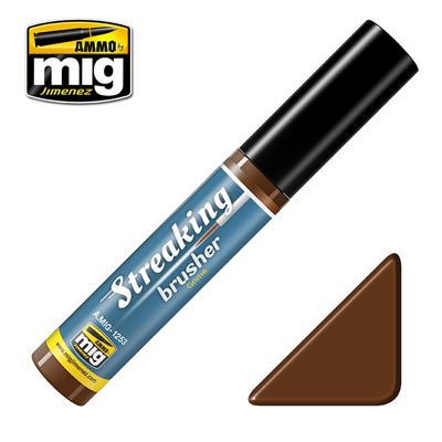 MIG Ammo Streaking Brusher Grime