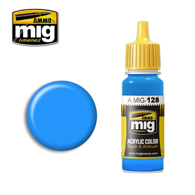 MIG Ammo Acrylic Paint 17ml Cyan