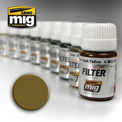 MIG Filter Ochre for Light Sand A.MIG-1503