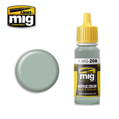 MIG Ammo Acrylic Paint 17ml Light Gray