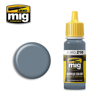 MIG Ammo Acrylic Paint 17ml Gray Blue