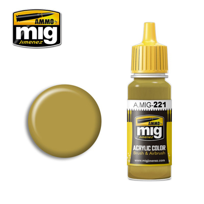 MIG Ammo Acrylic Paint 17ml FS 33481 Zinc Chromate Yellow