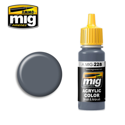 MIG Ammo Acrylic Paint 17ml Intermediate Blue