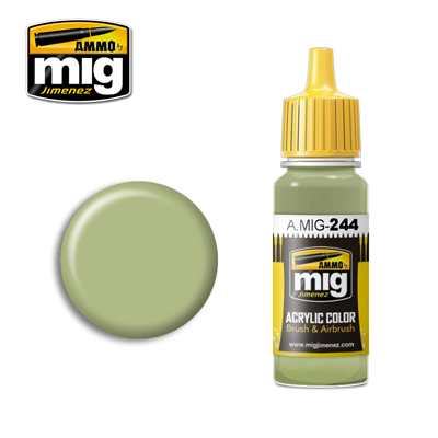 MIG Ammo Acrylic Paint 17ml Duck Egg Green