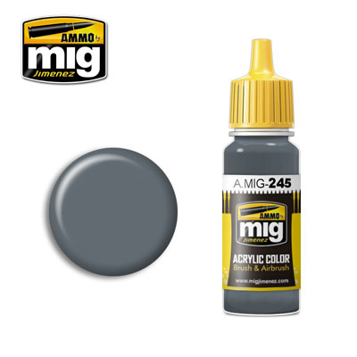 MIG Ammo Acrylic Paint 17ml Ocean Grey