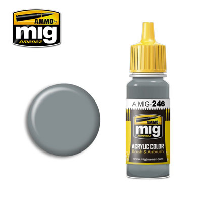 MIG Ammo Acrylic Paint 17ml Medium Sea Grey