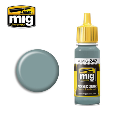 MIG Ammo Acrylic Paint 17ml Hellblau