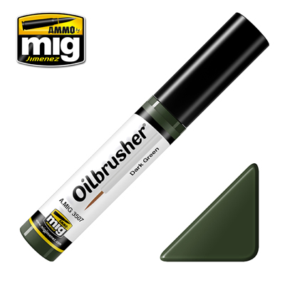 MIG Ammo Oilbrusher Dark Green