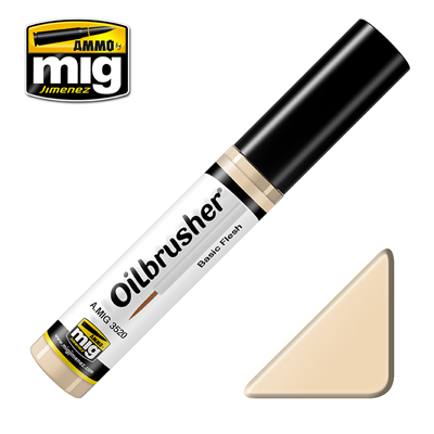 MIG Ammo Oilbrusher Basic Flesh