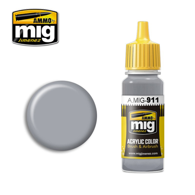 MIG Ammo Acrylic Paint 17ml Grey Shine