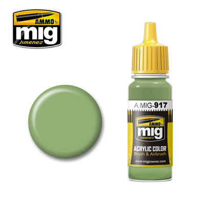 MIG Ammo Acrylic Paint 17ml Light Green