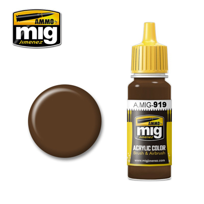 MIG Ammo Acrylic Paint 17ml Red Primer Dark Base
