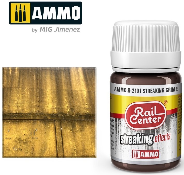 MIG Ammo Rail Center 35ml Streaking Grime