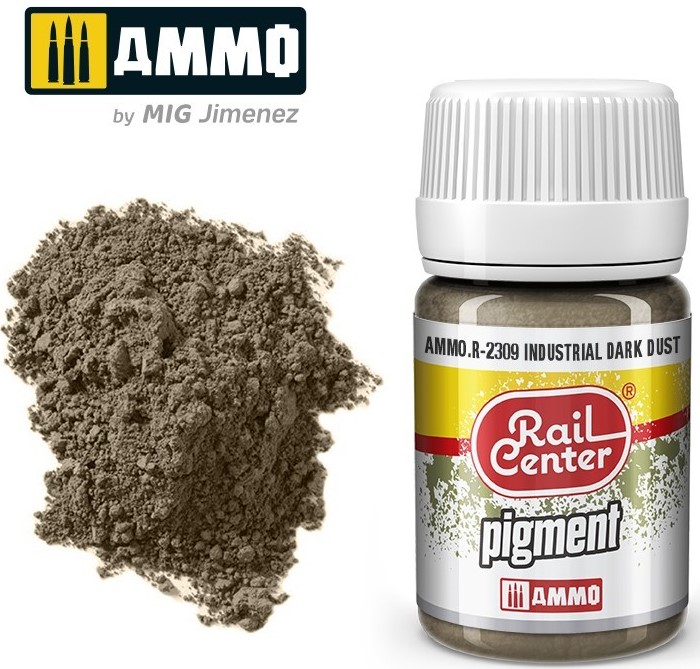 MIG Ammo Rail Center 35ml Industrial Dark Dust
