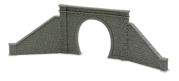 Peco N_Gauge Tunnel Mouth & Walls Single Track NB-31