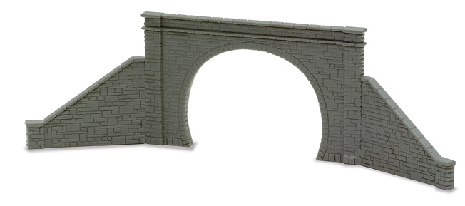 Peco Tunnel Mouth & Walls-Double Track N Gauge NB-32