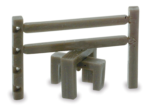 N Gauge 3 Field Gates, 3 Stiles and 1 Wicket Gate NB-46 - Image 2