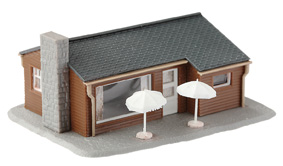 Peco N Gauge Sml Cedarwood Bungalow