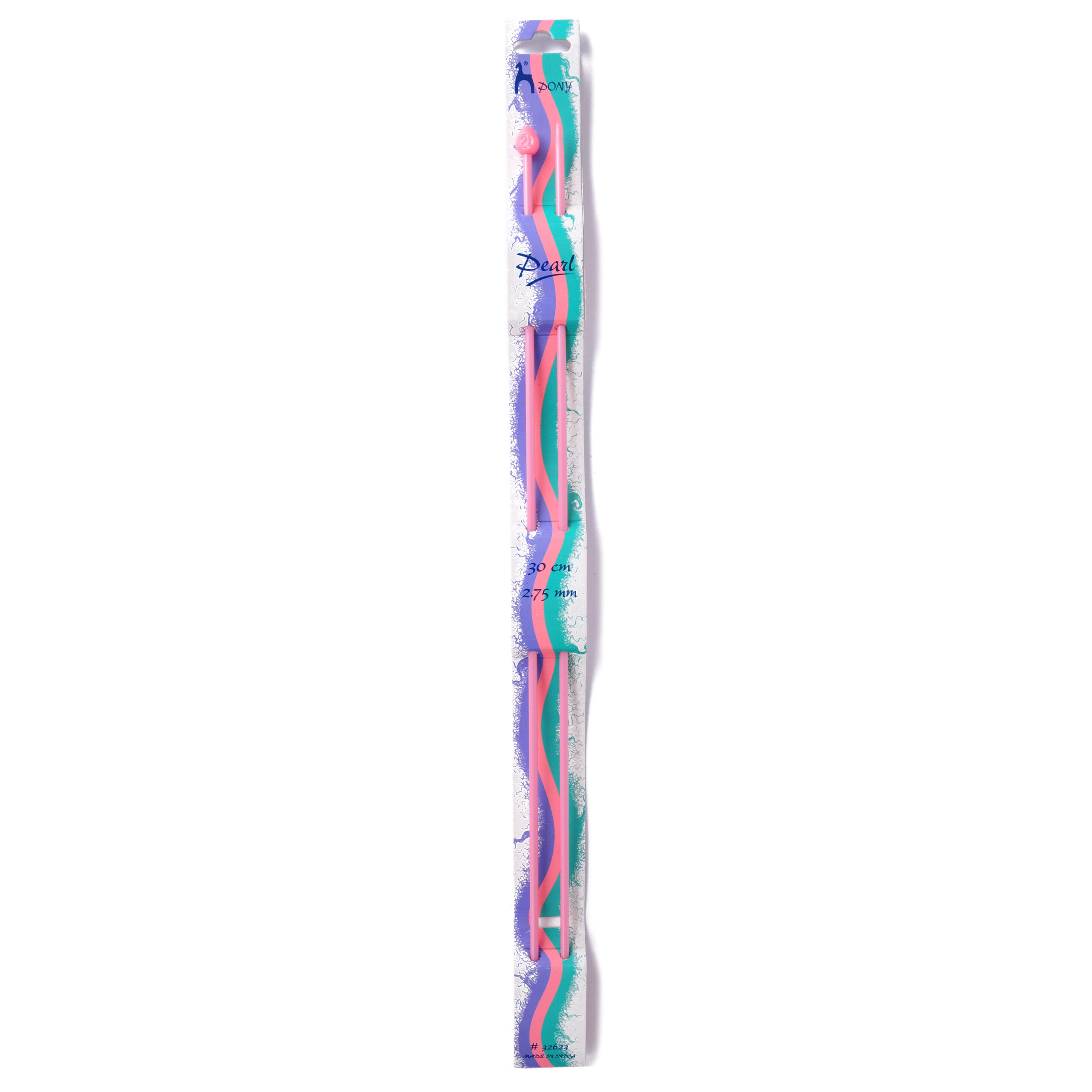 Pony Pearl Knitting Pins 30cm