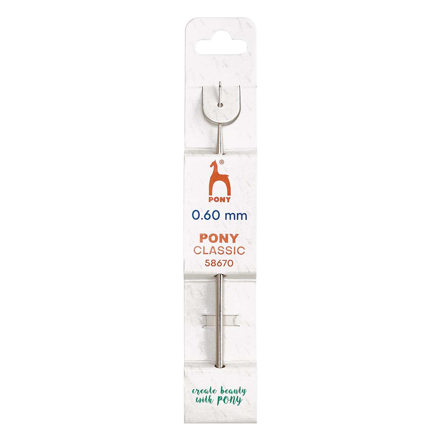 Pony Crochet Hook 12cm (Steel)