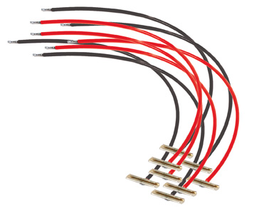 Peco Power Feed Joiners for C100, C124 Rail (4 pairs) PL-80