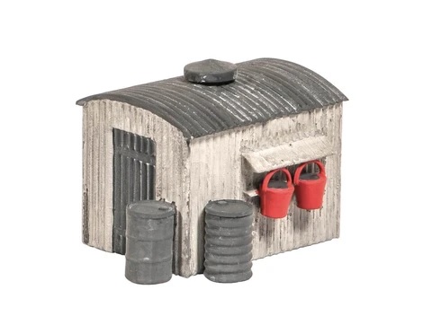 Wills OO/HO Lamp Huts & Oil Drums SS22