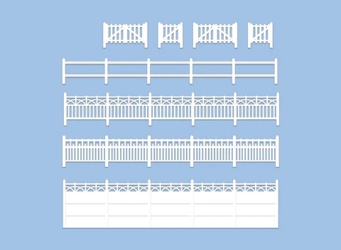 Wills OO/HO Concrete Fencing SS43