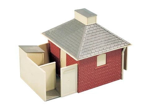 Wills OO/HO Public Toilet Brick Built SS66