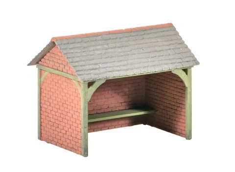 Wills OO/HO Bus Shelter SS75