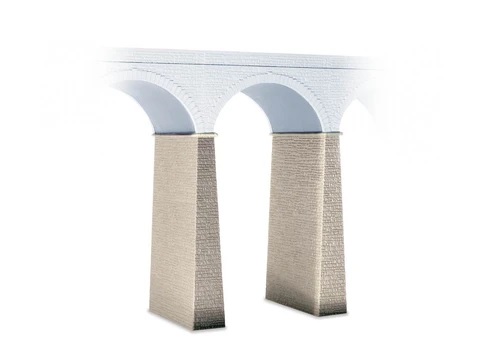 Wills OO Stone Viaduct Piers (2) SS83