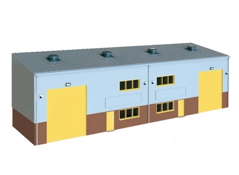 Wills OO Industrial/Retail Unit Base Kit SSM300