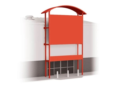 Wills OO Out Of Town Frontage Kit SSM311