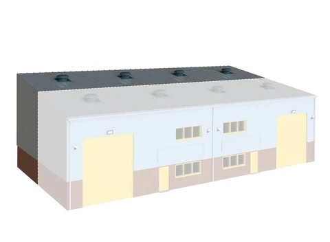 Wills OO Industrial/Retail Unit Extention Kit SSM315
