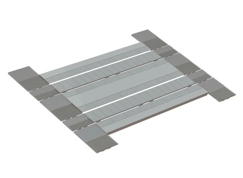 Wills OO Modern Level Crossing Road Bed Single On Double Track SSM319