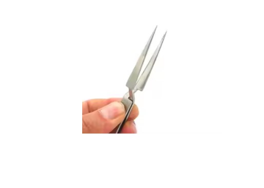 Self Grip Tweezers Pointed With Out Grips