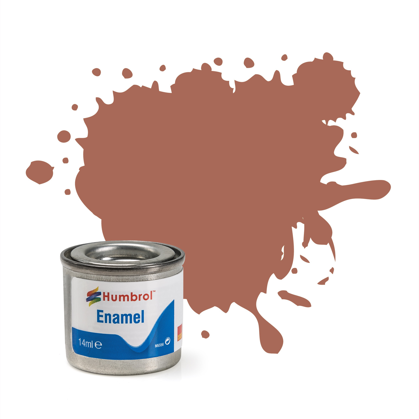 Humbrol Enamel Matt Rust No 113