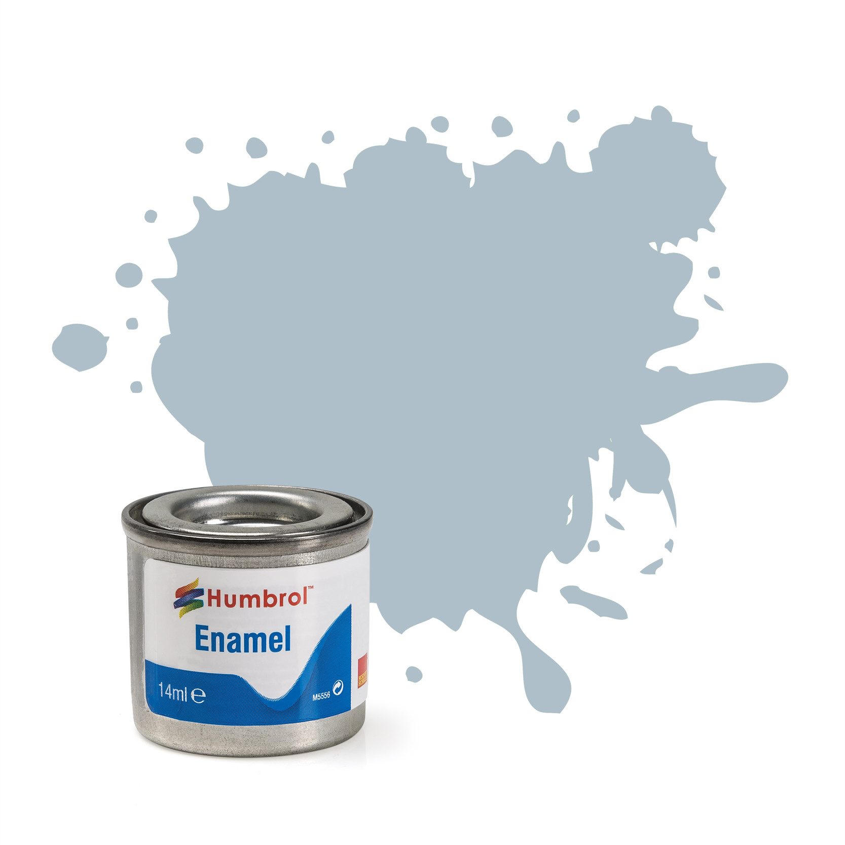 Humbrol Enamel Satin US.Ghost Grey 127