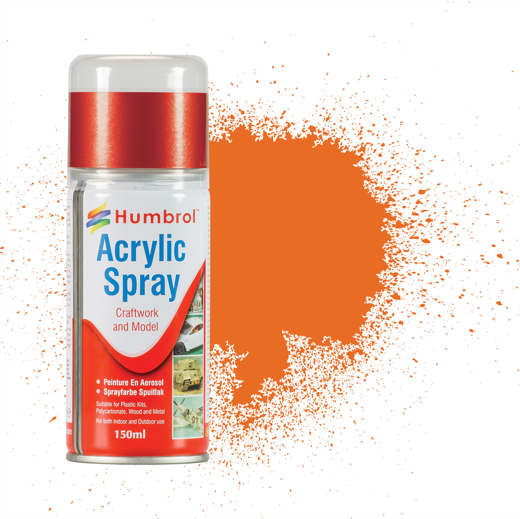 Hum Ac/Spray Gls Orange No18 *AERO*