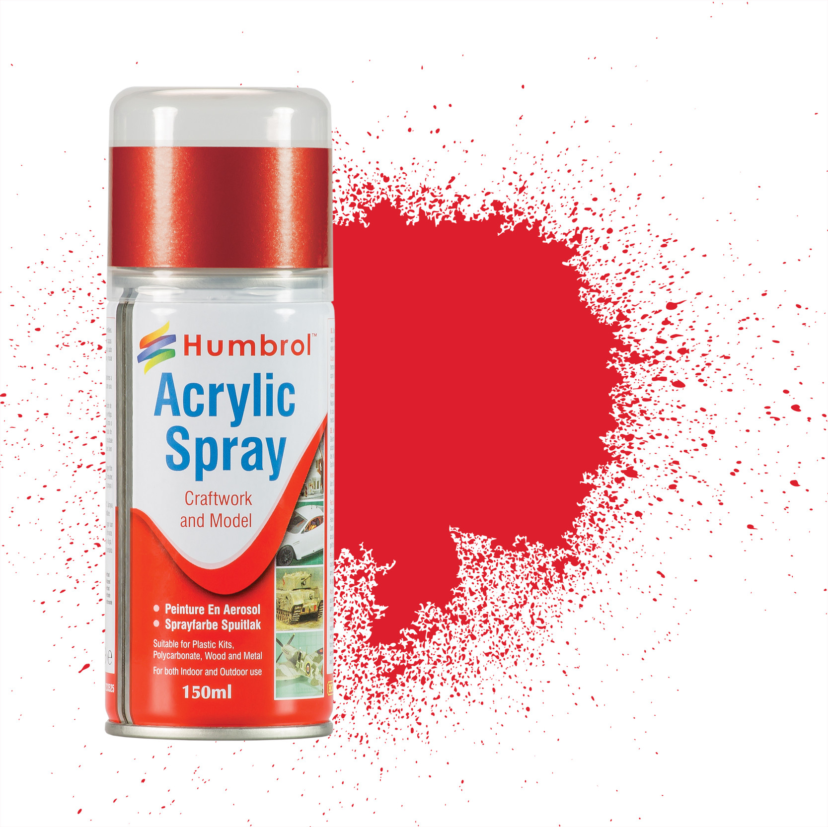 Hum Ac/Spray Bright Red No19 *AERO*
