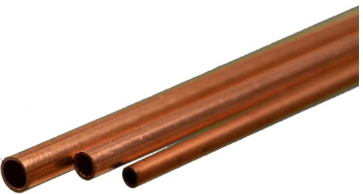 Bendable Copper Tube 3/32", 5/32", 1/8"